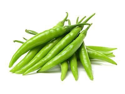 Green Chillies (Spicy)
